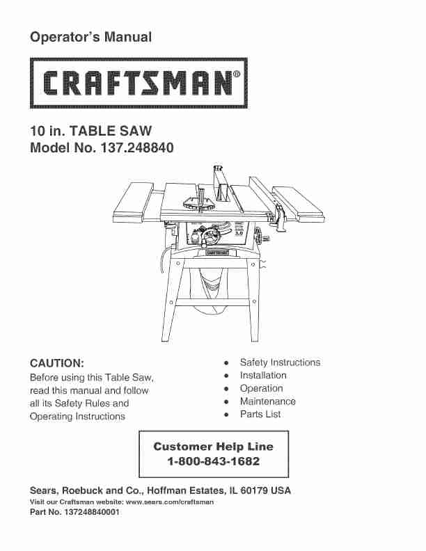 Craftsman Saw 137 24884-page_pdf